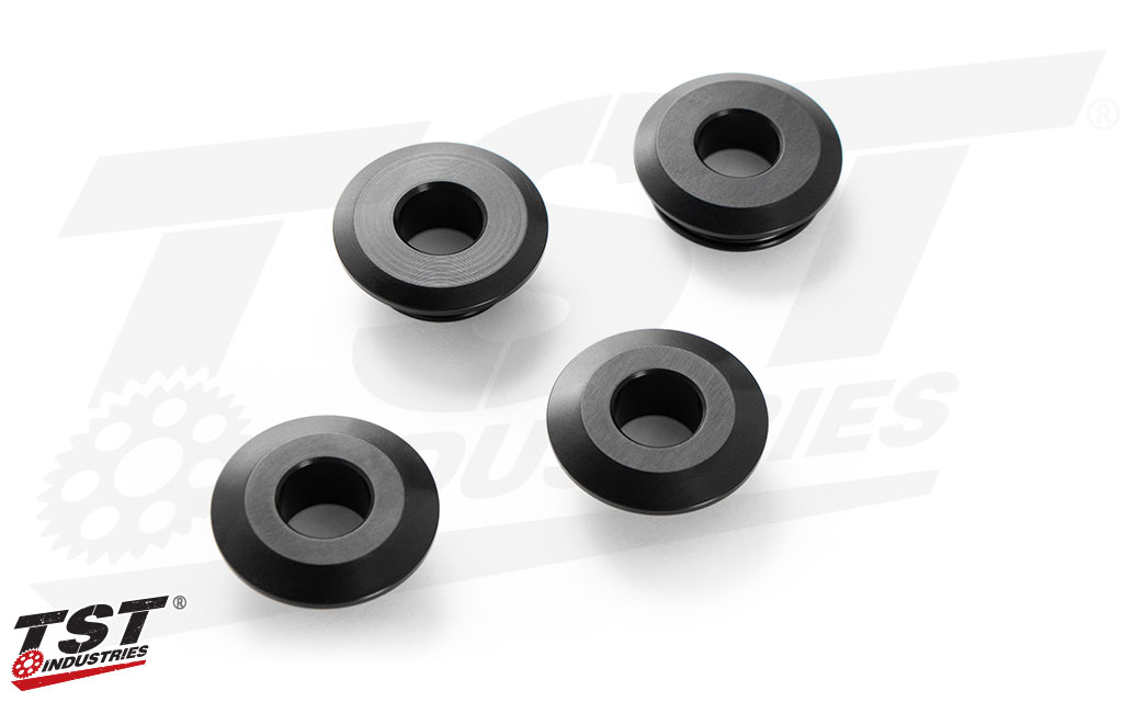 TST Industries Captive Wheel Spacer Kit for Kawasaki Ninja 400 (2018+) TST Industries Captive Wheel Spacer Kit for Kawasaki Ninja 400 (2018+)
